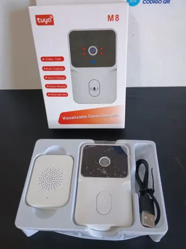 Campainha inteligente Wi-Fi com monitoramento pelo celular/ MEGA OFERTA