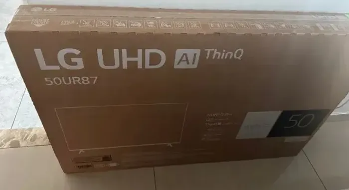 Tv Smart LG 50 polegadas Aí Thinq webos 4k
