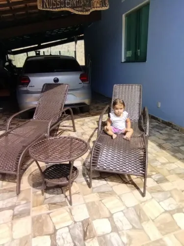 Espreguiçadeira reclinável de fibra piscina (valor unitário) 