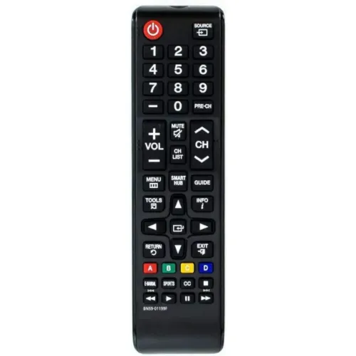 Controle Remoto TV Samsung Smart Hub + Pilhas