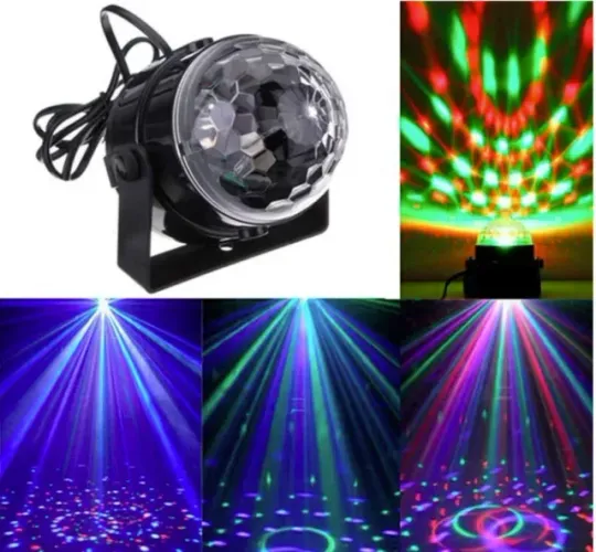 Globo giratório led-entrega grátis