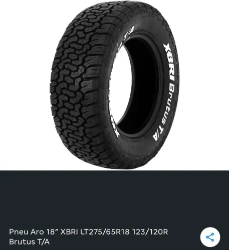 Pneu 265 70 R18 xbri Pneu aro 18 Pneu 265 70 18