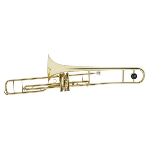 Trombone de pistos Schieffer em Si bemol c/ corpo laqueado NOVO #SCHTB-002