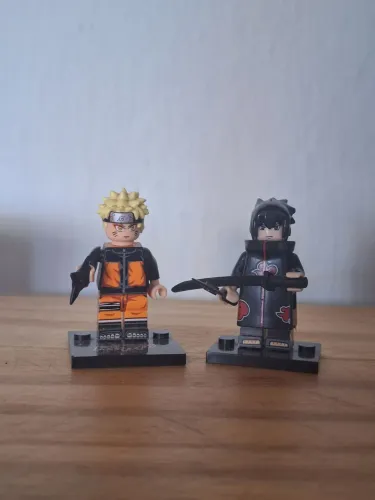 Naruto e Sasuke Lego - Miniaturas