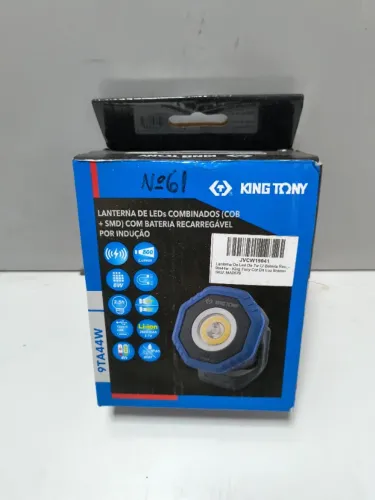 Lanterna de Led de 7w c Bateria Recaregavel 9ta44w King Tony Luz Branca