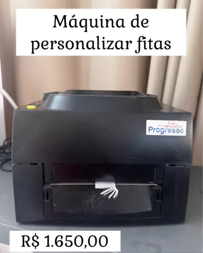Impressora de personalizar fitas renda extra
