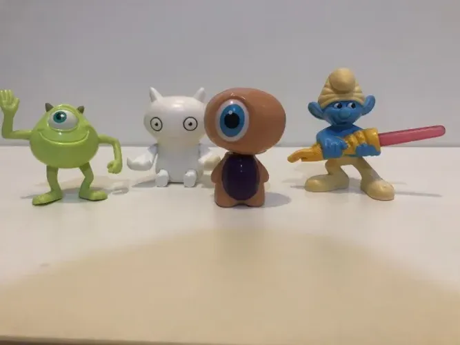 Miniaturas Kit Com 4 Unidades