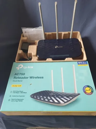 Roteador TP Link AC Wireless Dual Band.