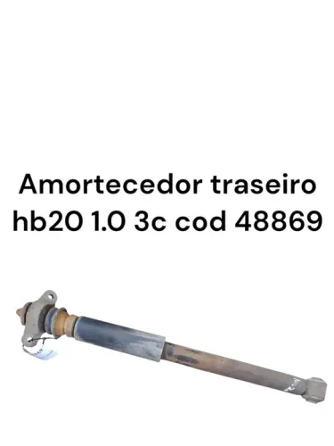 Amortecedor Traseiro Hyundai Hb20 1.0 3c Cod 48869