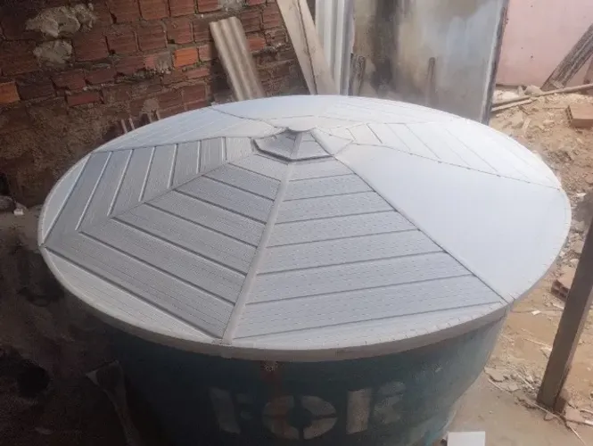 Tampas para caixa d'gua em PVC Reforçada.