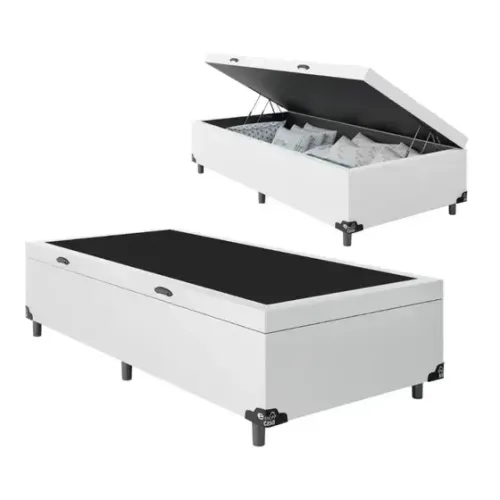 Cama Box Baú Solteiro Com Preço Avista Imbatível - Direto De Fabrica 