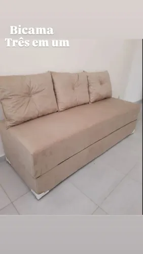 Sofá Cama Bicama D28 - Novo - 90 dias de garantia