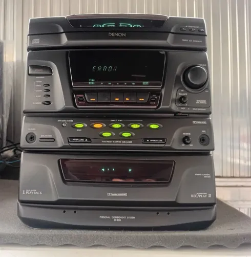 DENON D-800 -  APARELHO DE SOM PARA CONSERTO