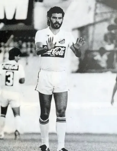 Meião do Santos Penalty Década de 80