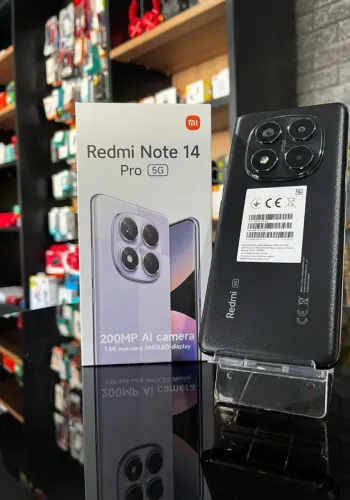Celular Novo Lacrado redmi Note 14 Pro 5G 256Gb/12Ram + câmera de 200Mp+ entrega rápida 