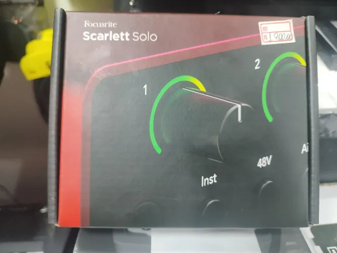 Placa De áudio Scarlett
