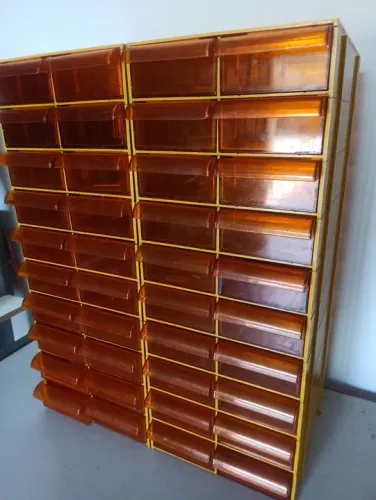Gaveteiro de Plástico com 40 Gavetas - Organização e Praticidade!