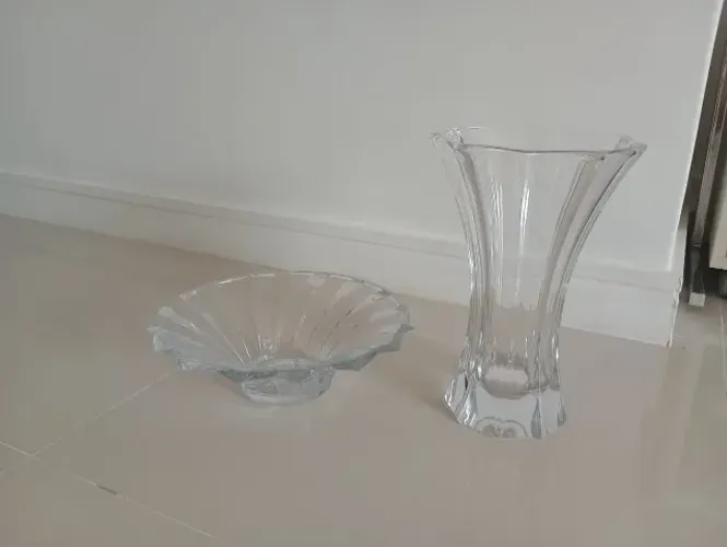 Vaso e centro de mesa Bohemia