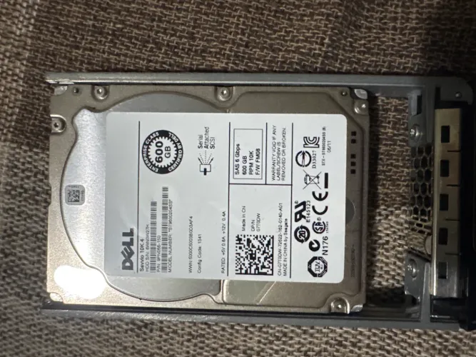 hd sas 600gb seagate st9500 2,5