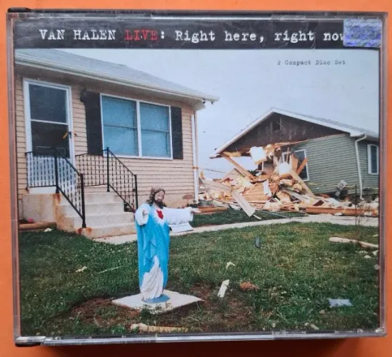 CD Van Halen Live: Right Here, Right Now Duplo + Mini CD Made in Japan