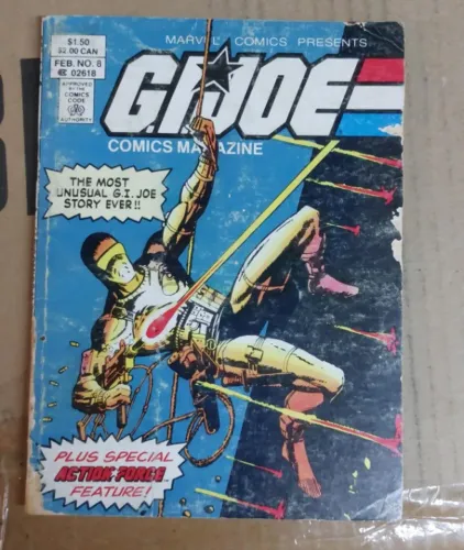 Hq Gi Joe - no 8 - Marvel - Importada - Comandos em Ação