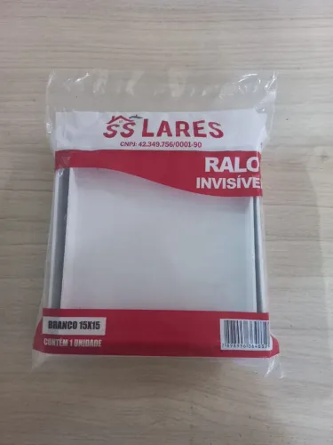 Ralo oculto 10x10 branco.