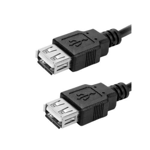 Cabo Usb Fêmea x Usb Fêmea 1.5 Metros