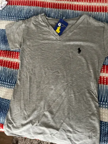 2 Camisetas básicas tommy e polo cinza