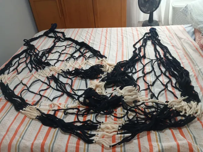 Rede descanso ou decoração.