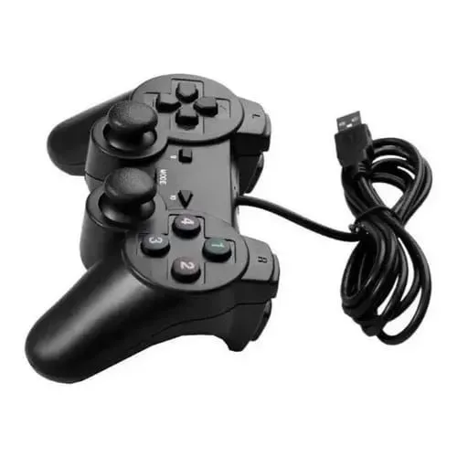 Controle game com fio pra PS2 ou Computador