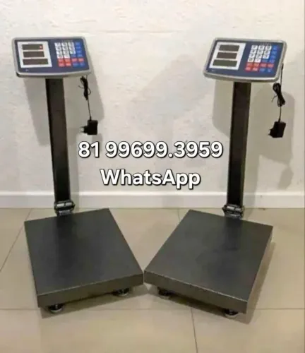 Balança plataforma 200kg, 300 e 200kg