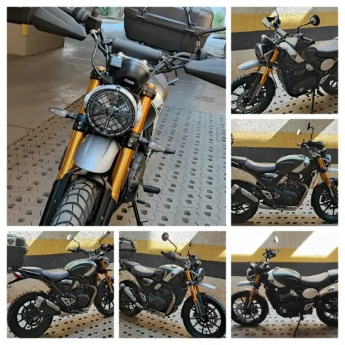 Triumph Scrambler 400X - TOP.