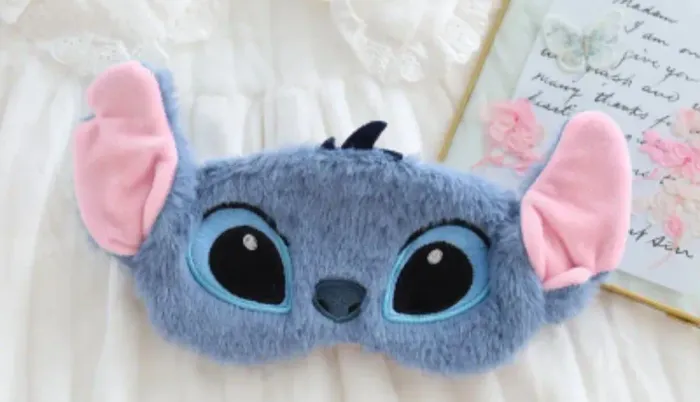 Máscara de dormir stitch, nova 