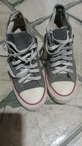 Tênis Converse Feminino 5 Chuck Taylor All Star Hidden Wedge Cinza 5