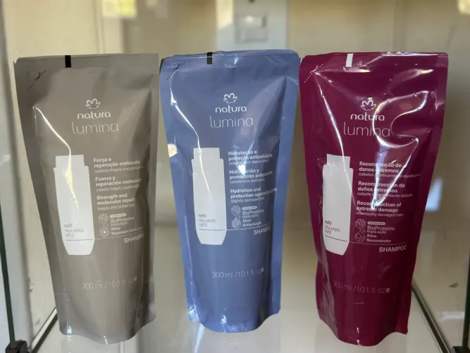 Refil shampoo lumina de natura