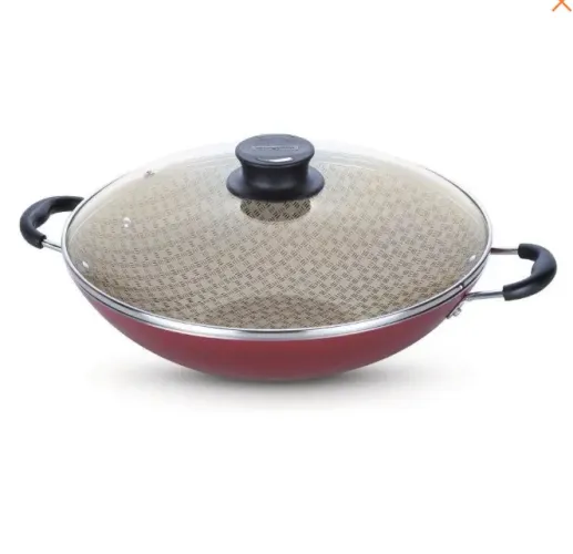 Panela Wok Paris Vermelha 36cm - Tramontina