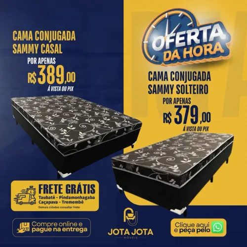 Cama casal Pronta entrega até 24 hrs 