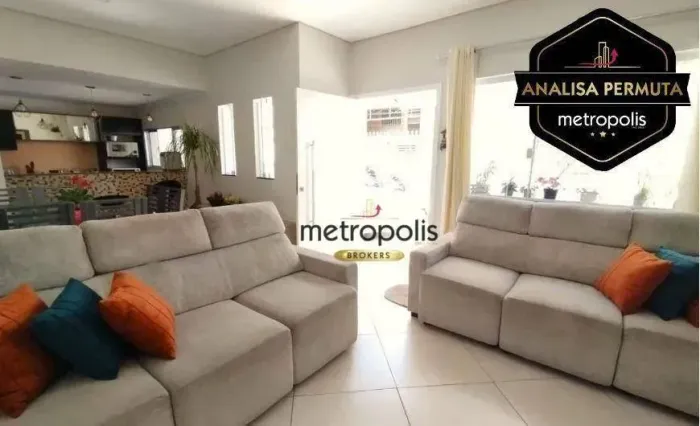 Casa à venda, 154 m² por R$ 1.201.000,00 - Nova Gerti - São Caetano do Sul/SP