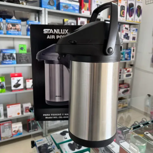 Garrafa térmica 4 litros mo alça e base giratória melhor qualidade