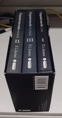 Trilogia Cinquneta Tons De Cinza Box Livros