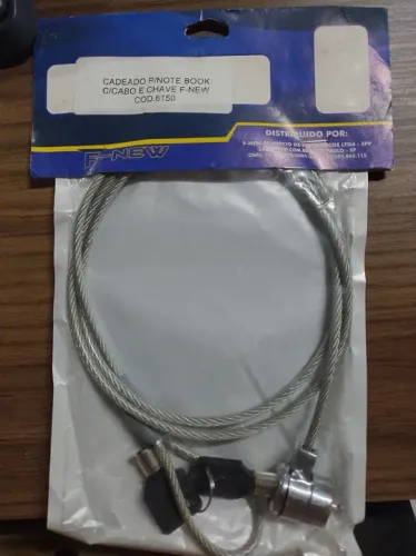 Cadeado para notebook.