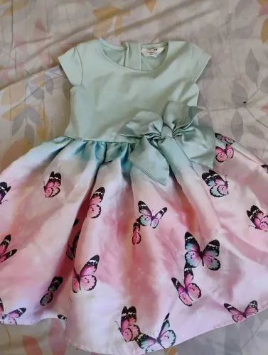 Vestido infantil de festa lindo H&M tamanho 3 anos