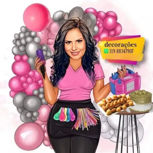 Pegue e monte decorações