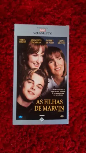 Filme As filhas de Marvin com Leonardo di Caprio em VHS