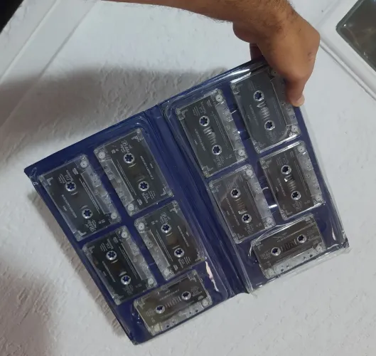  10 Fita K7 coleção bíblia novo testamento para rádio ANTIGO reliquia 