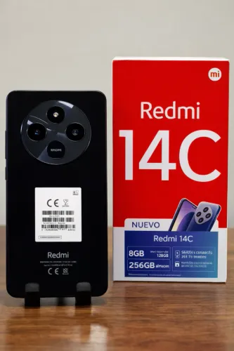 XIAOMI REDMI 14C 256GB/8GB RAM - APARELHO CELULAR NOVO