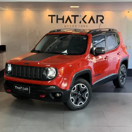 Renegade Trailhawk 2.0 170cv 4X4 T Diesel 2015/2016 4 pneus novos, toda revisada na Jeep!