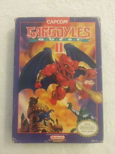Jogo Nintendo 8 bits gargoyles quest 2 