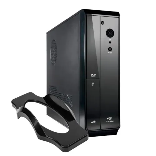 Gabinete SFX Office C3Tech DT-110BK com Fonte 200W PS-200SFX - WZetta