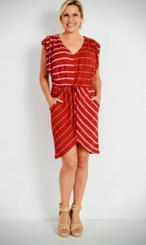 Vestido listrado Volcum P